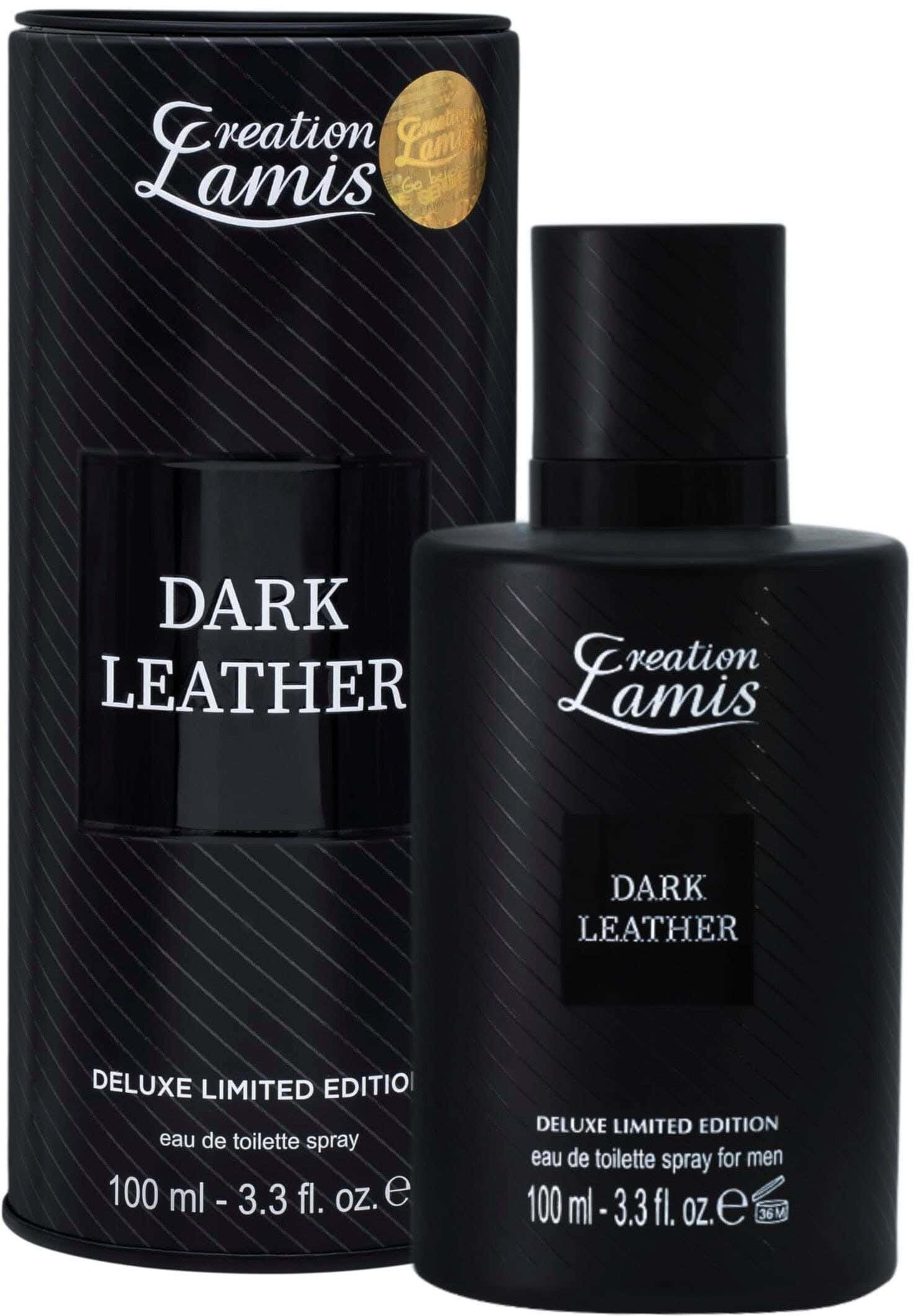 Creationlamis Dark Leather Eau De Toilette For Men, 100 ml