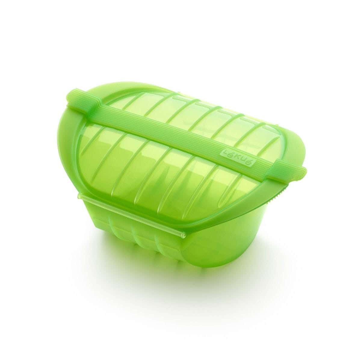 Lunchbox, silicone - red