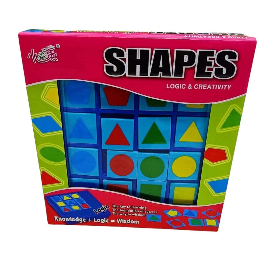 Alsafwa Geometric Shapes Toy - Multicolor