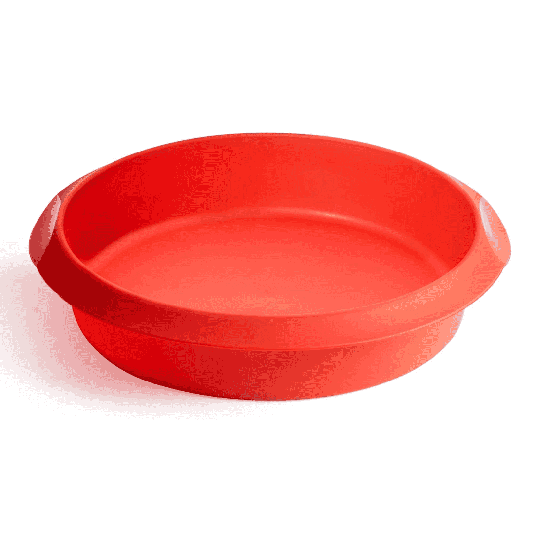 Cake mold, 26 cm, silicone - red