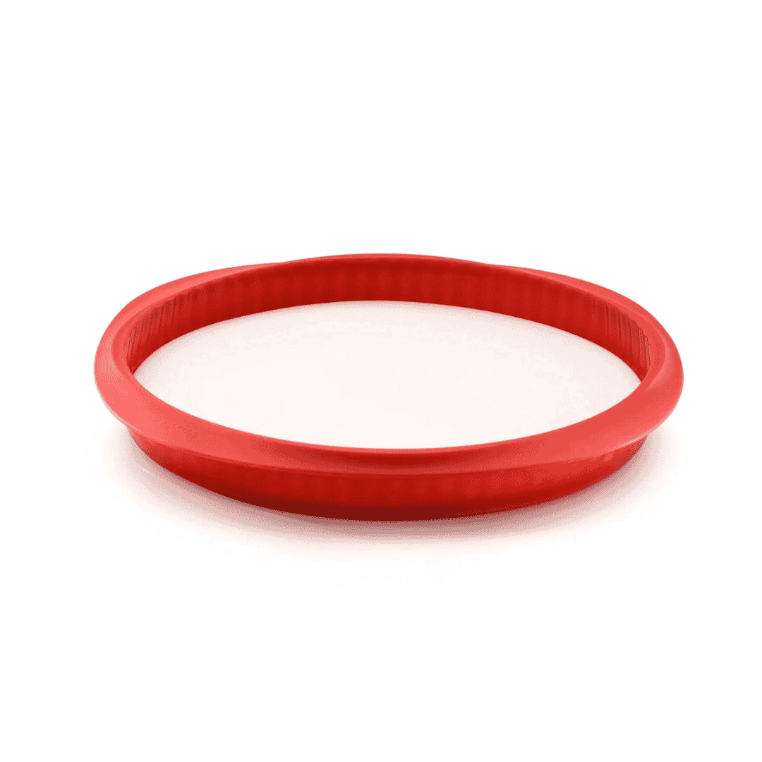 Cake mold, 28 cm, silicone - red