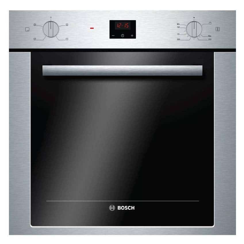 Bosch HGL21F350 Built-in Oven, 60 cm, 60 Liter - Silver Black