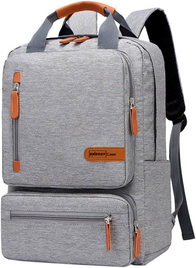 Clinlllinis Travel Laptop Backpack, 42x29x11 cm - Grey