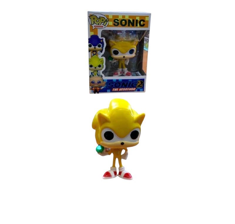 Alsafwa T-363-1 Sonic Toy for Unisex Children - Yellow