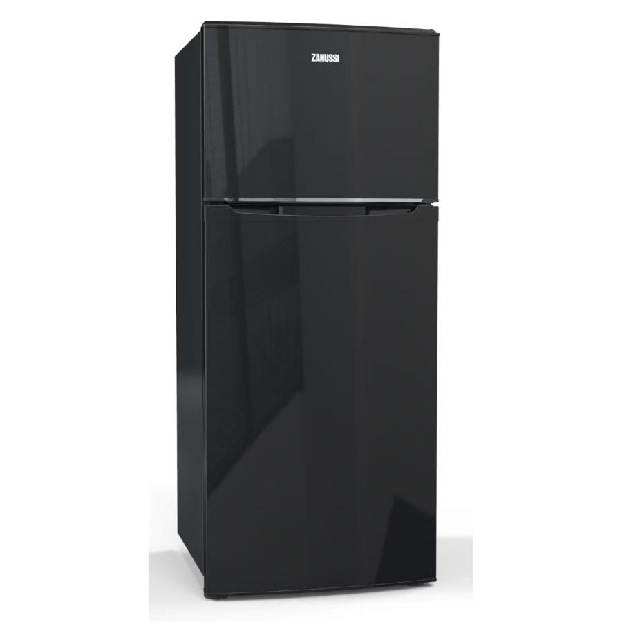 Zanussi ZRT43204BA No Frost Refrigerator, 437 Liter, 2 Doors - Black