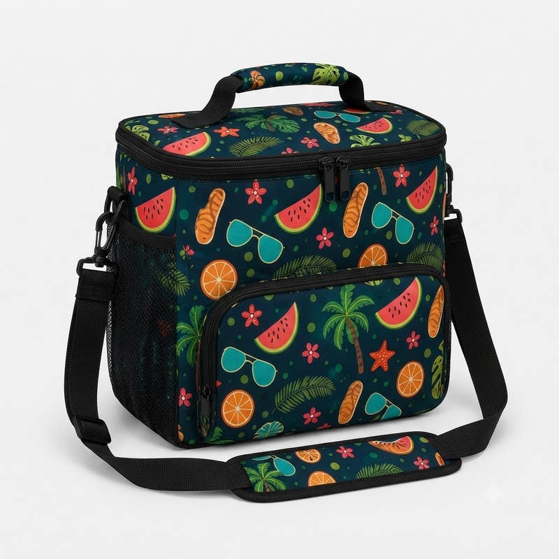 Thermal bag, 25-liter capacity, waterproof - Multicolor