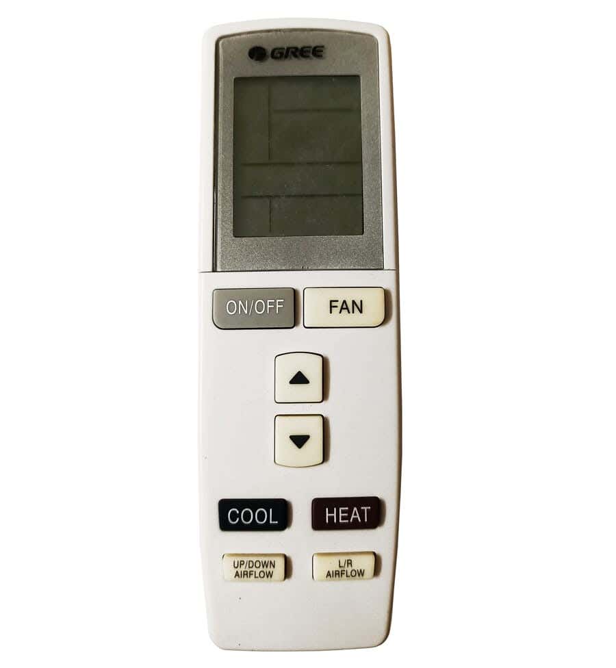 Gree Remote Control, Compatible With Gree Aircondition - White
