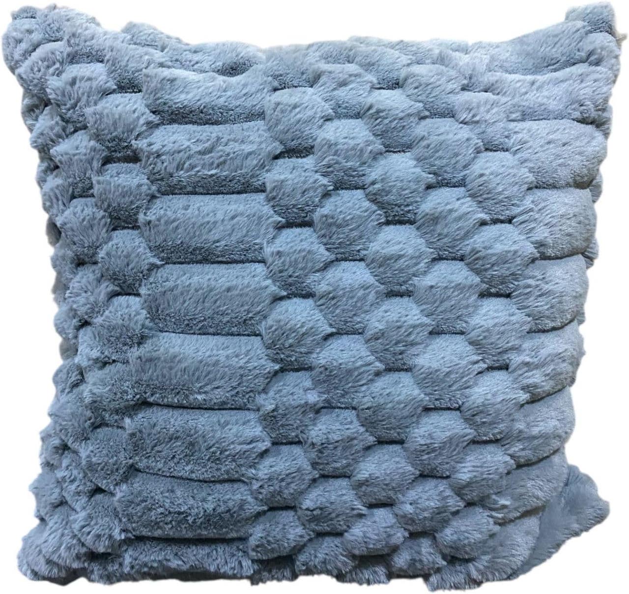 Homesta Decorative Pillow Cover, 40x40 cm - Light Blue