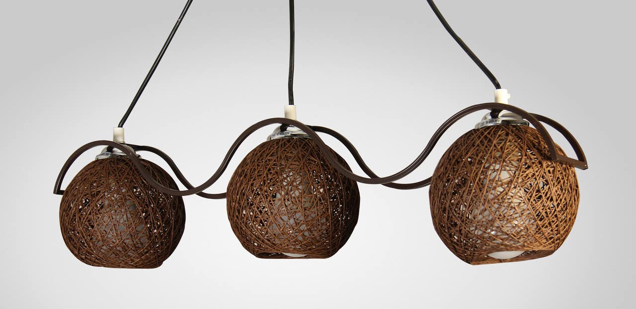 Prince Chandelier, Metal, 100x68x90 cm - Brown