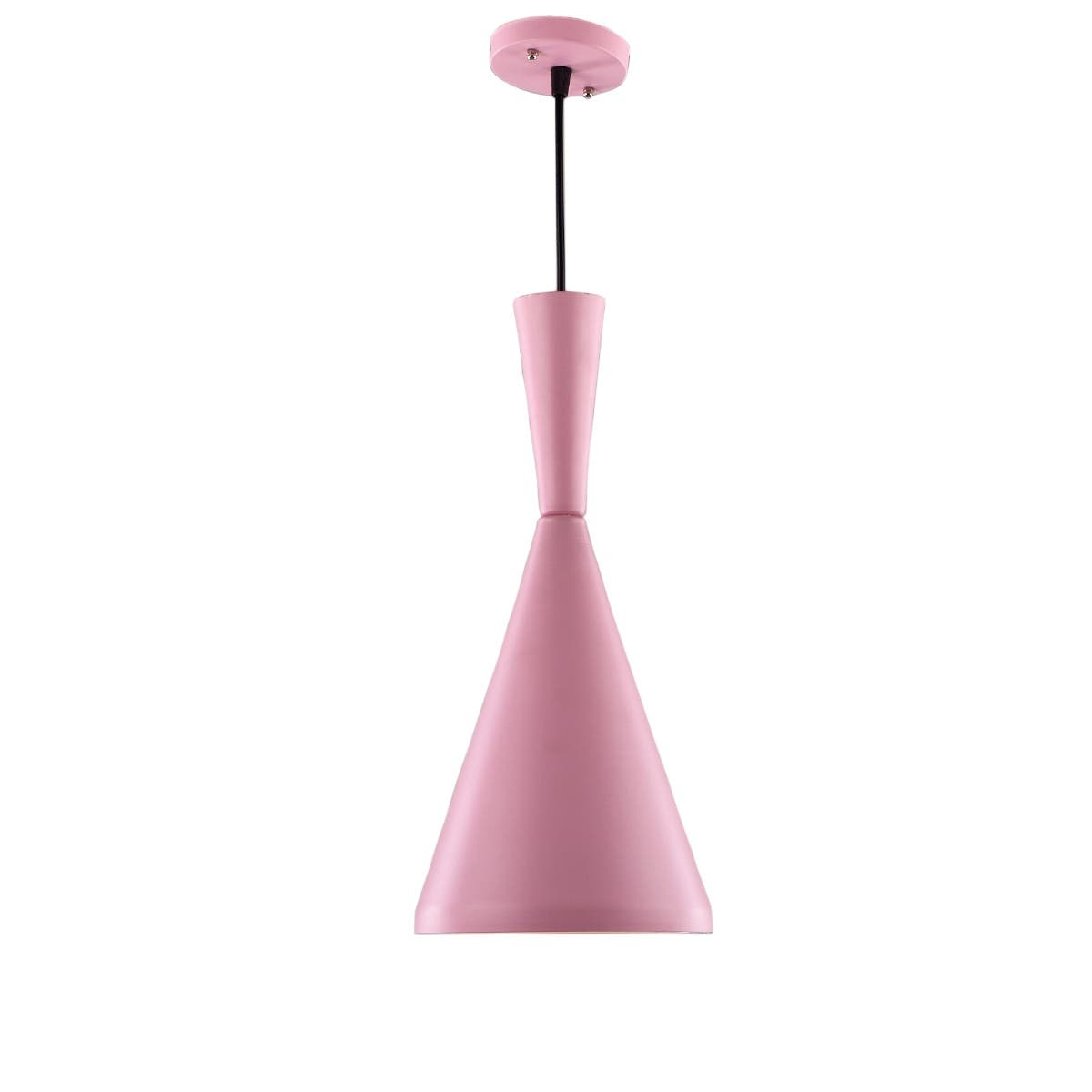 Modern Aluminum Chandelier, 20×20×45 cm - Pink