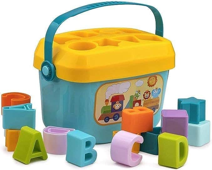 Wood Educational Toys, 20 Pieces - Multicolor