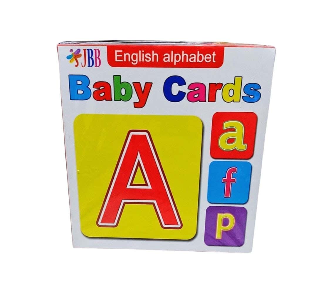 Alsafwa W62-11 English Alphabet Cards for Kids - Multicolor