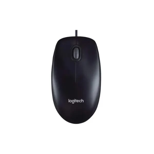 Logitech Wired Mouse, M90 - Black