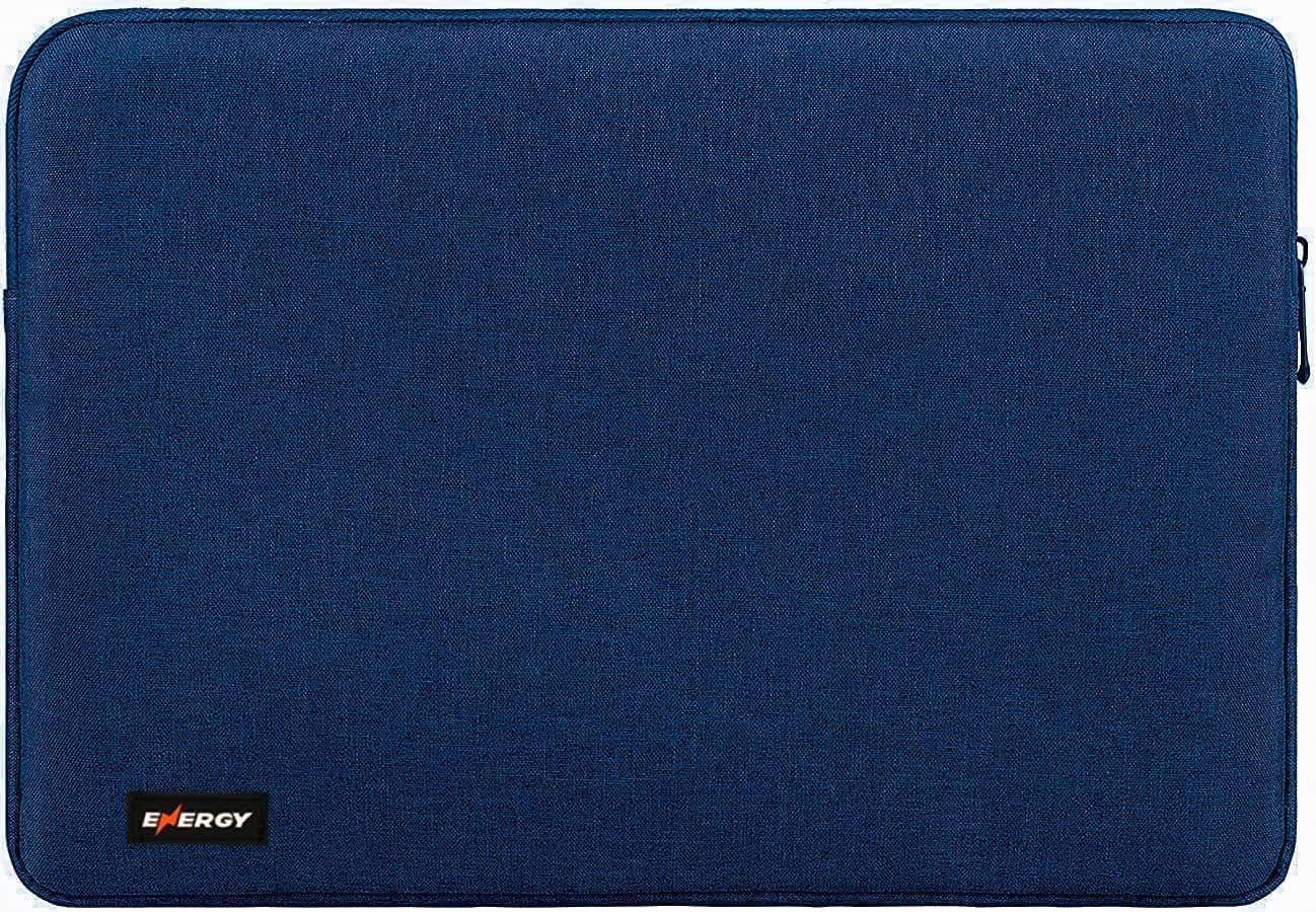 Slim Water Resistant Laptop Sleeve, 15 Inch - Dark Blue