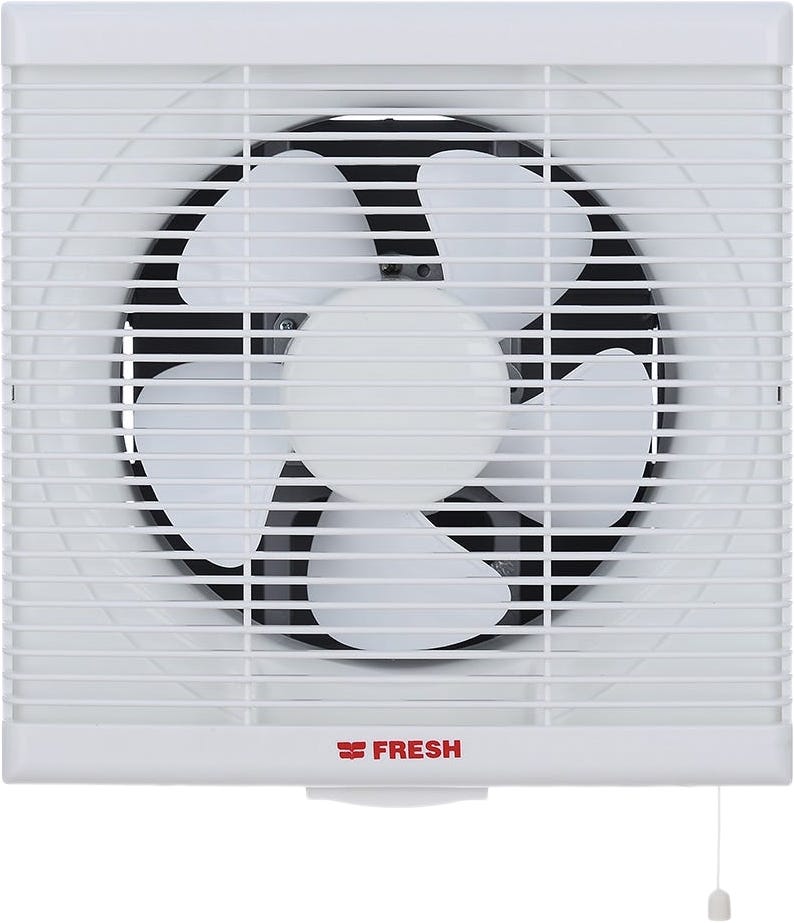 Fresh Wall Ventilating Fan, 20 cm - White