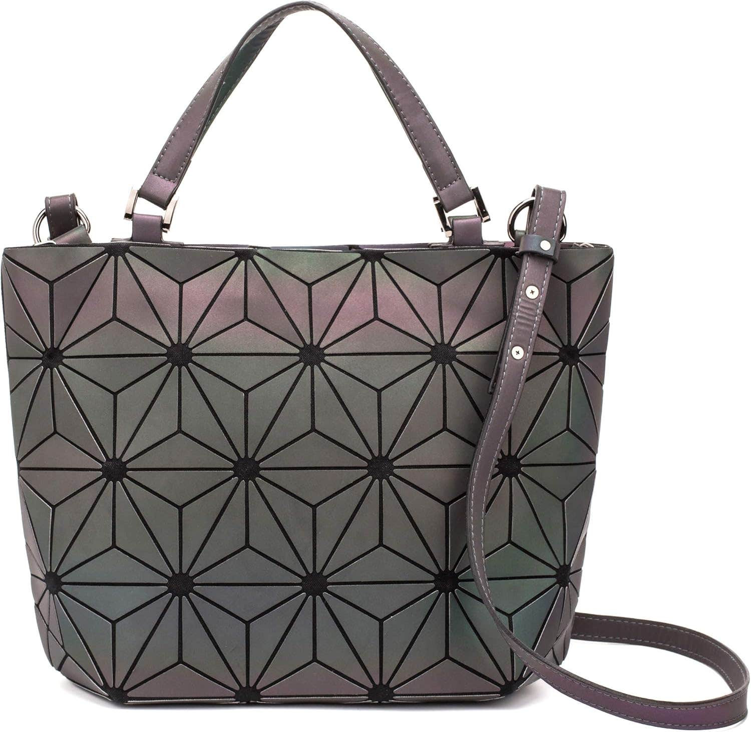 Ransuu Holographic Shoulder Bag - Multicolor