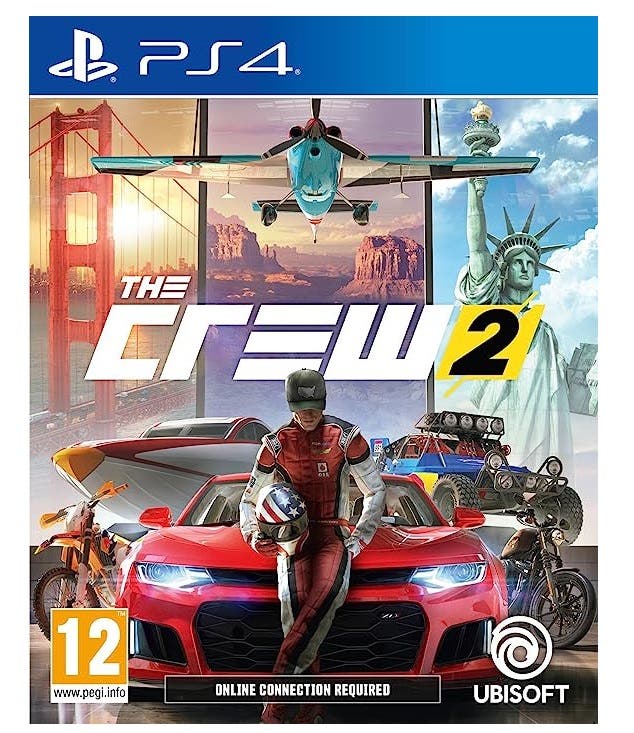 The Crew 2 Game Compatible with PlayStation 4 Control