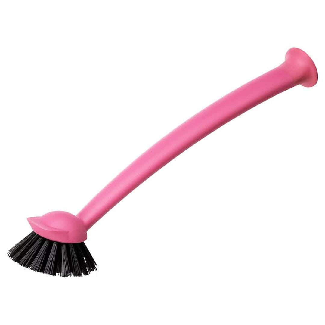 Dishwashing brush, 29 cm - Pink