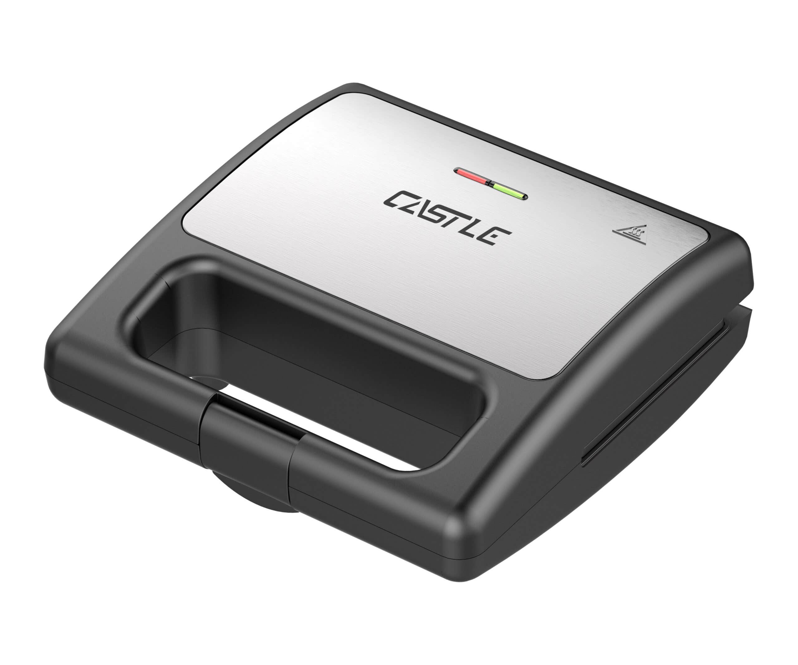 Castle SMW-1850 Waffle Maker, 750 Watt - Black