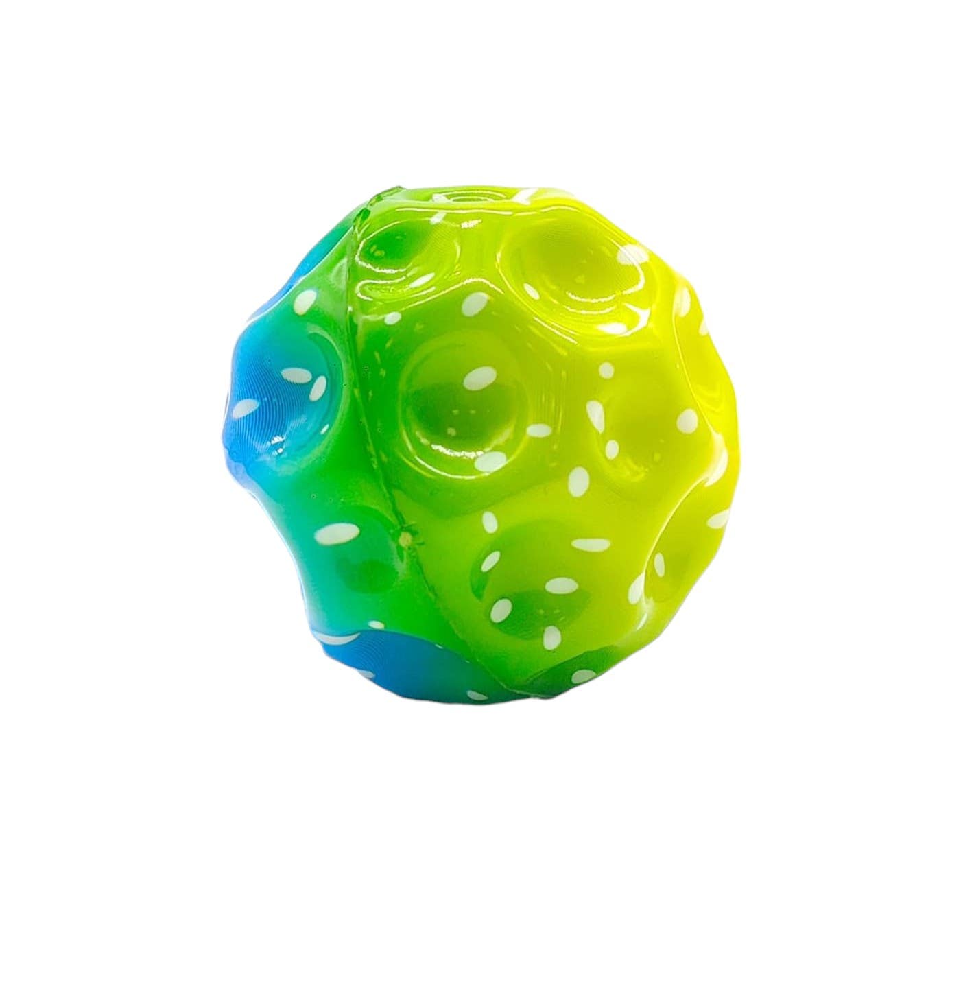 Yejahy Bouncy Design Rubber Jump Ball, Mini - Multicolor