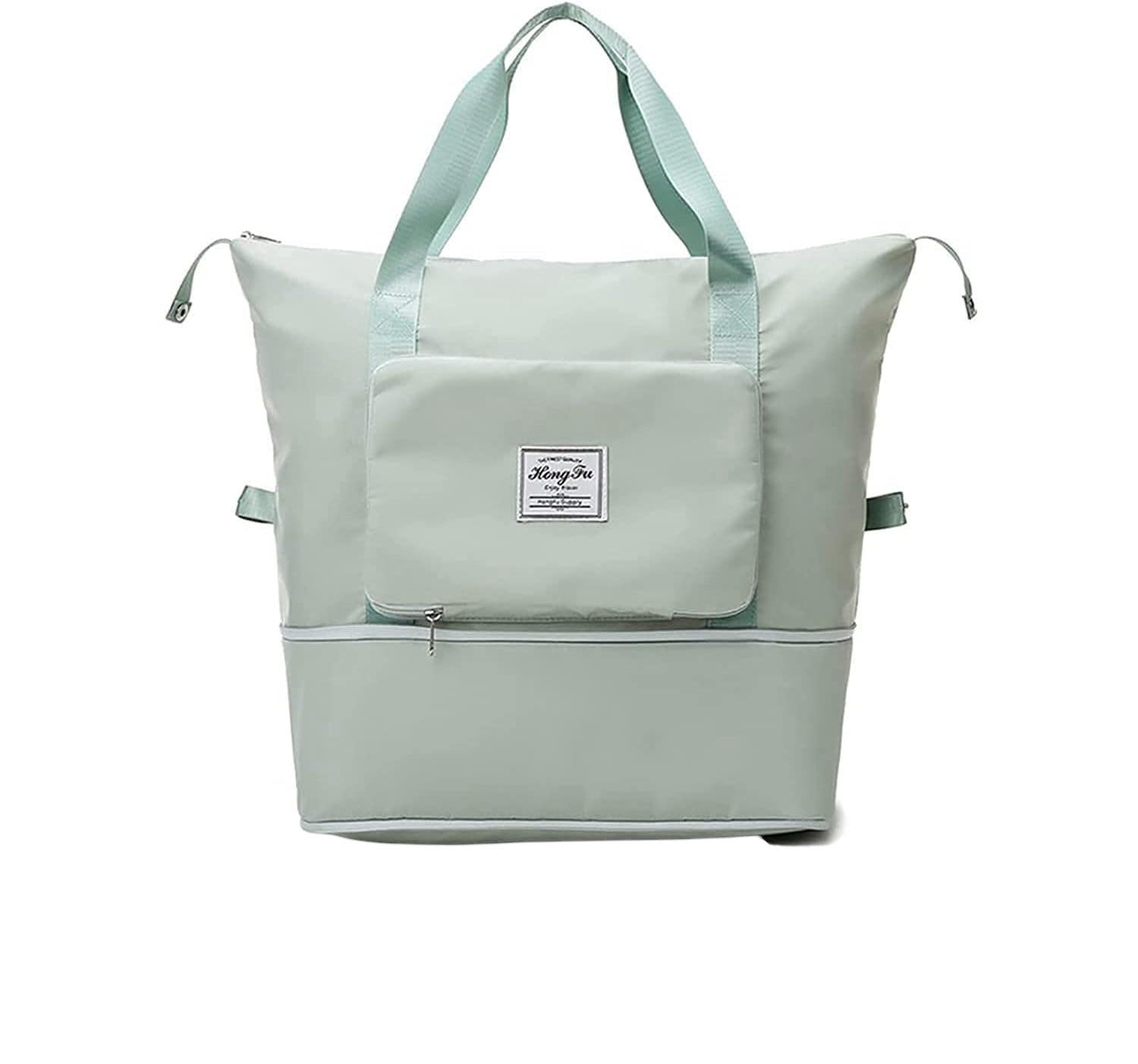 Gdsafs Foldable Lightweight Waterproof Travel Duffel Bag, Large - Green