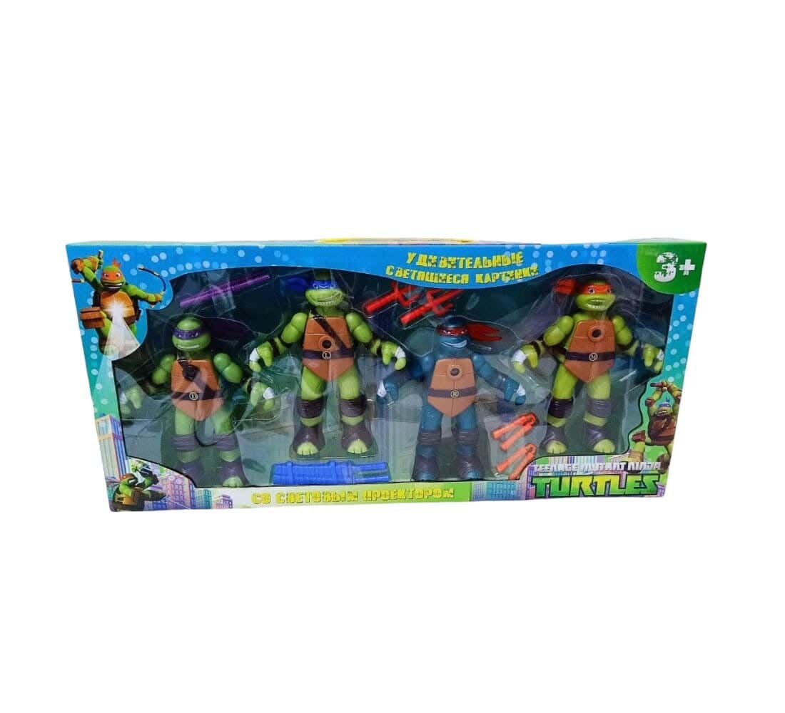 Alsafwa T-35 Ninja Action Figure Set - Multicolor