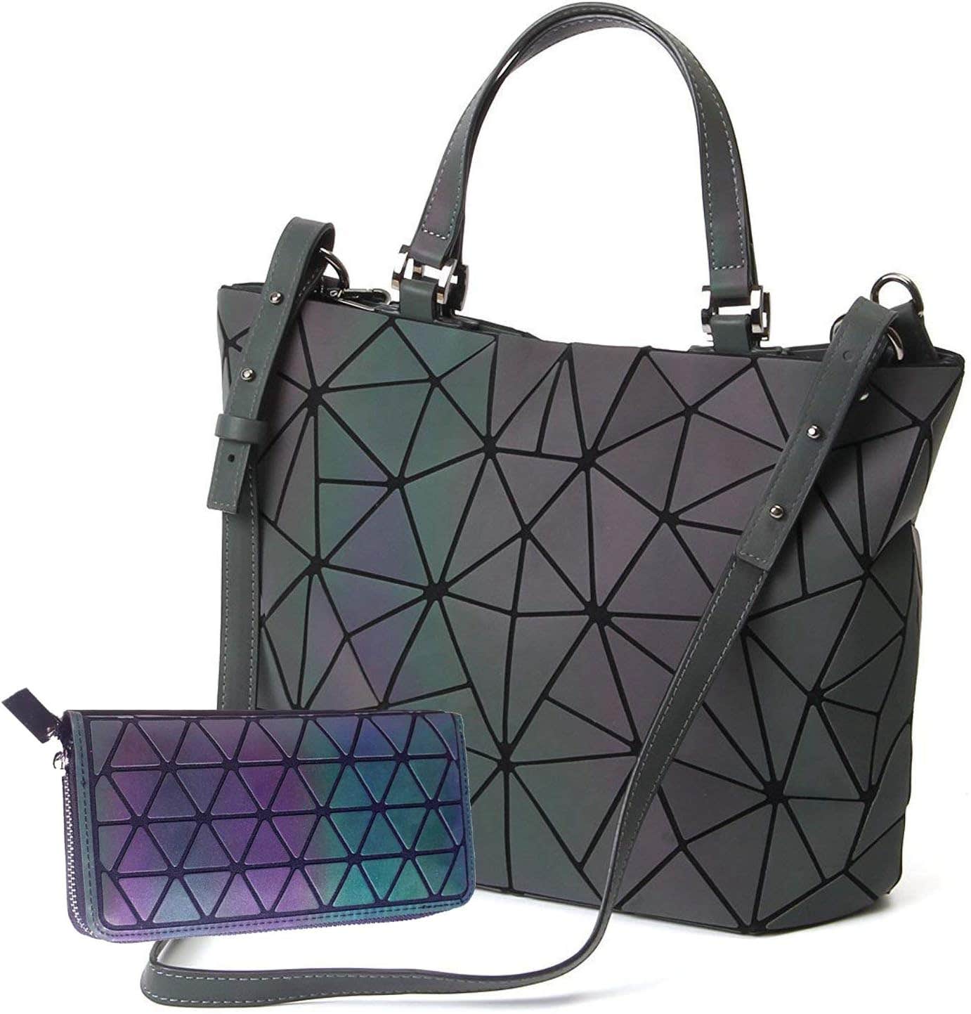 Flow Month Holographic Shoulder Bag - Multicolor