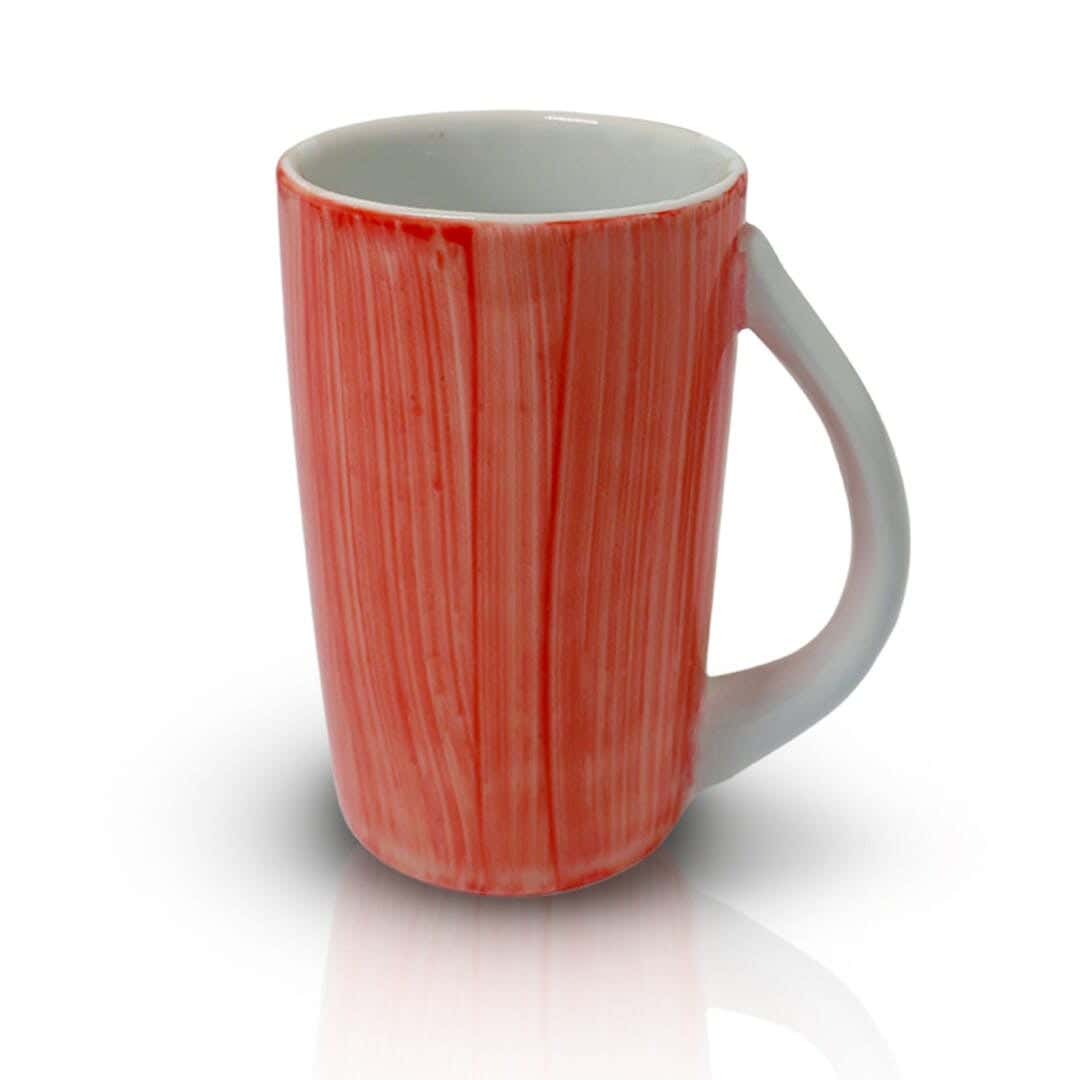 Delicia Mug, Porcelain - Red