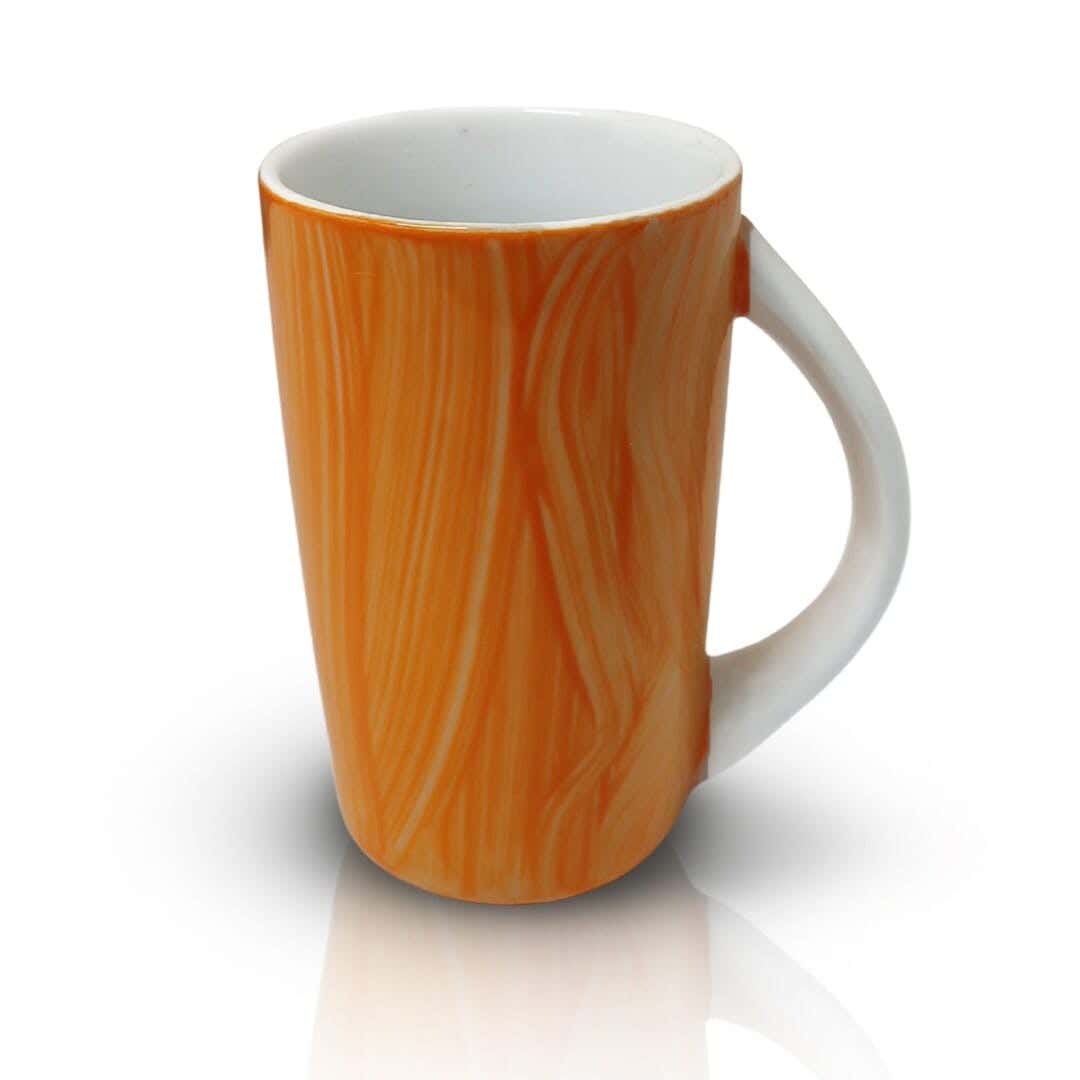 Delicia Mug, Porcelain - Orange