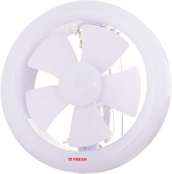 Fresh Glass Ventilator, 20 cm - White