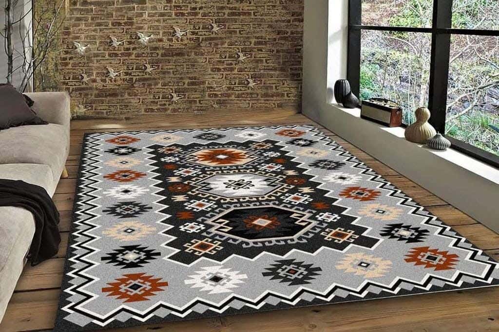 Mat Cover with Anti-slip Dotted Back - 200 × 300 cm - Multicolor