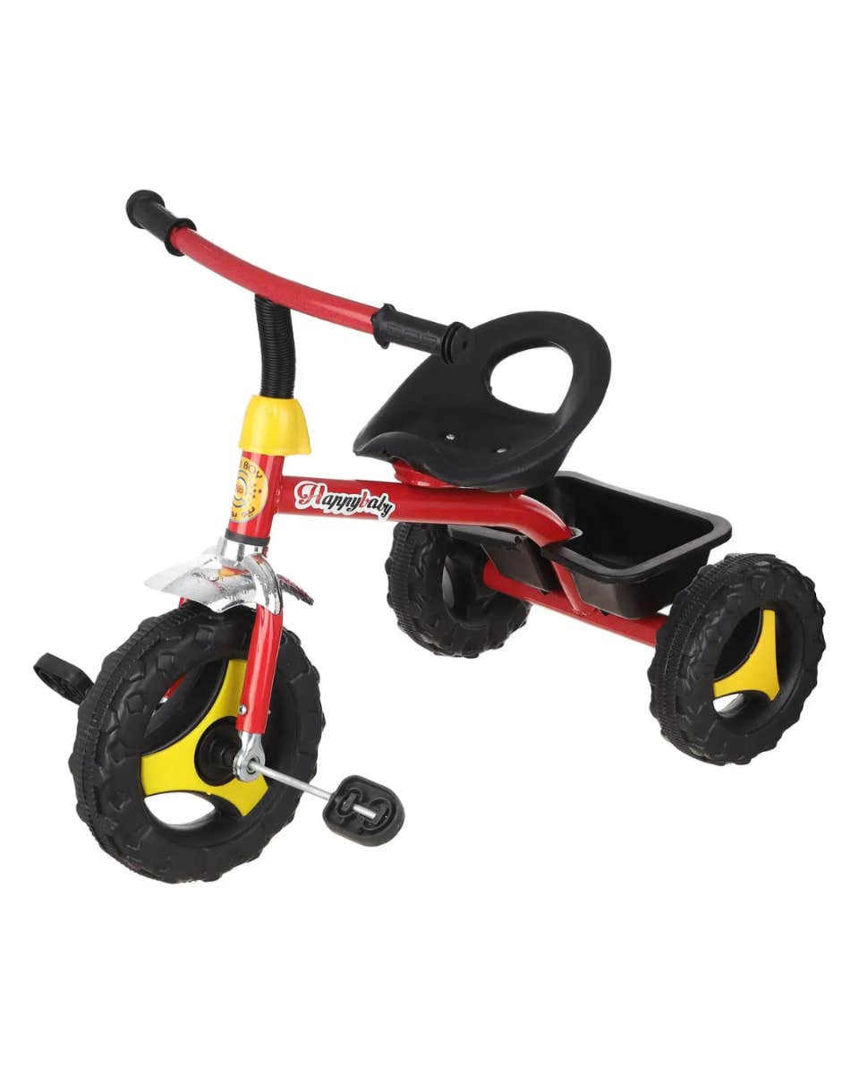 Tricycle children's bike, Metal with Plastic Seat - Red