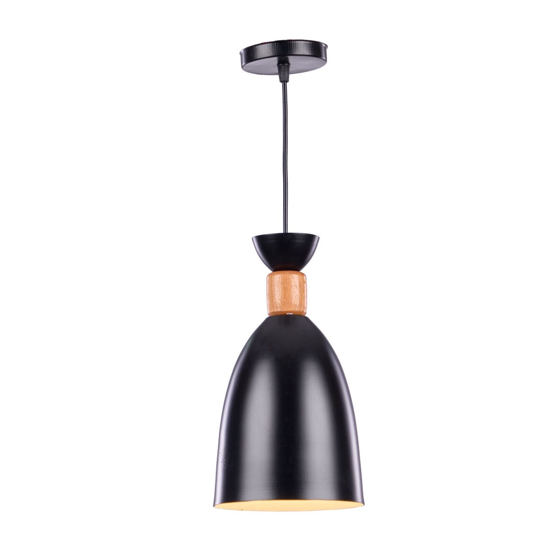 Modern Aluminum Chandelier, 16×30×100 cm - Black