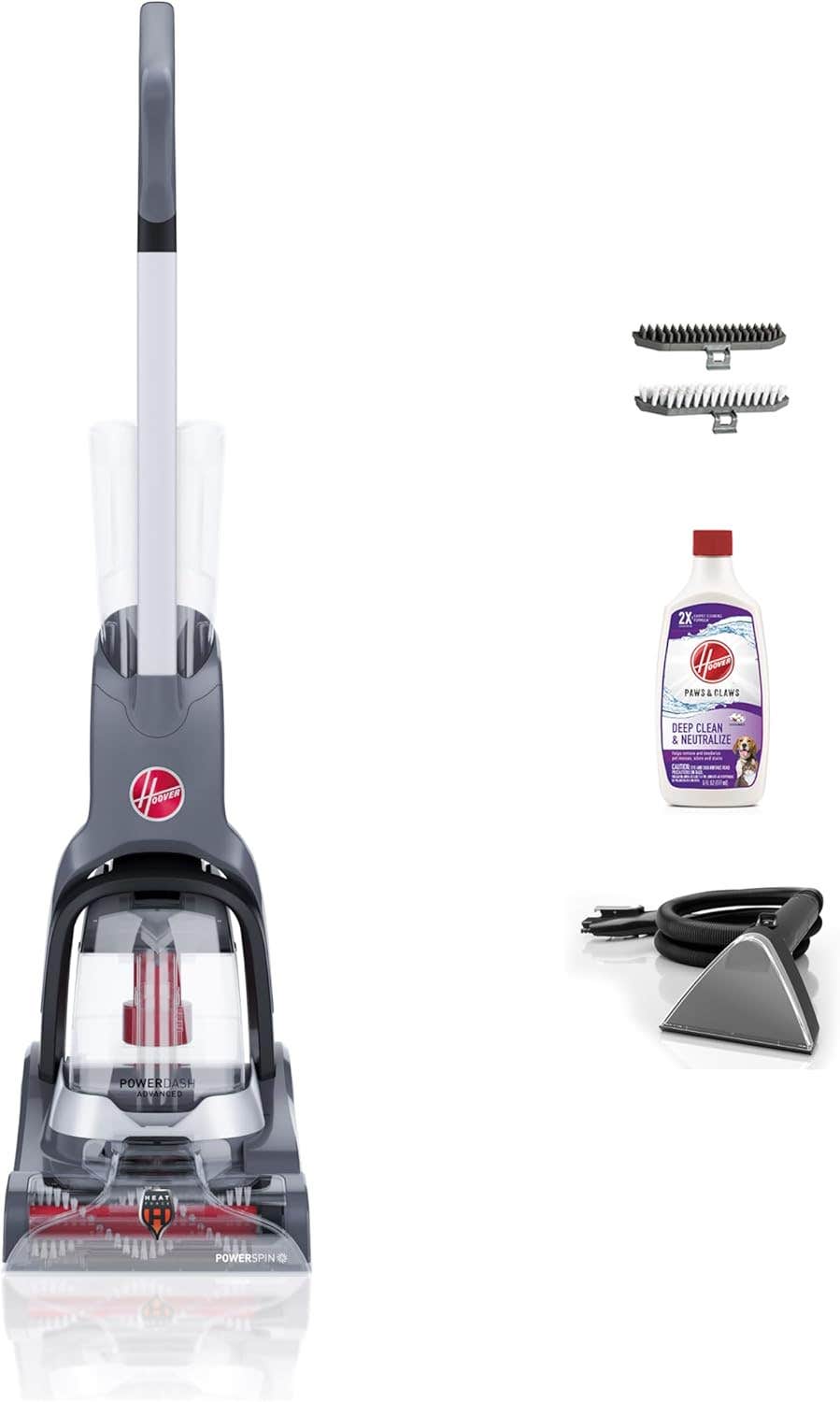 Hoover PowerDashBit Advanced Vacuum Cleaner, 800W, FH55050PC - Gray