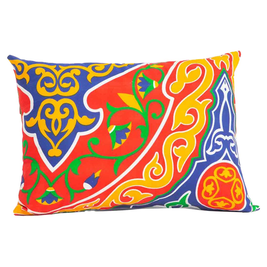 Khayameya Fabric Pillow, Ramadan Pattern, 50×35 cm - Multicolor