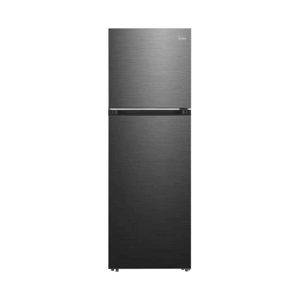 Midea MDRT489MTN45D No-Frost Refrigerator, 2 Doors, Top Freezer, Inverter, 338 Liters - Dark Gray