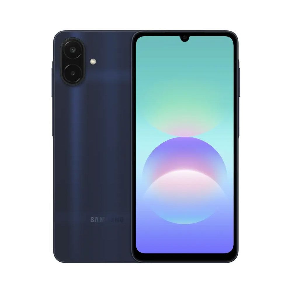Samsung Galaxy A08 Smartphone, Dual SIM, 4 GB RAM, 128 GB, 4G - Dark Blue