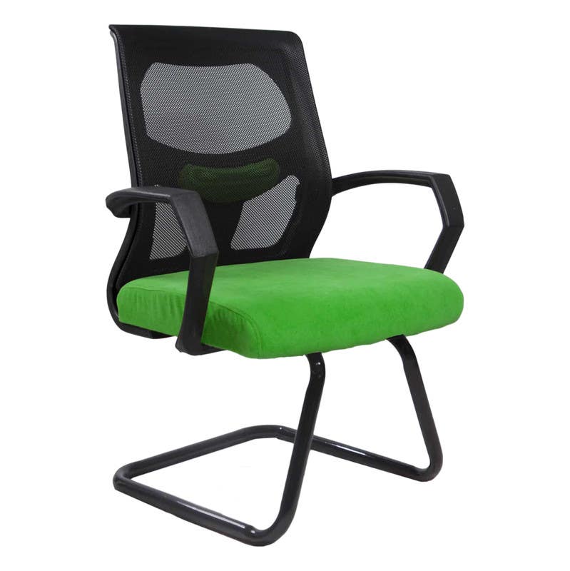 Waiting Office Chair , 50×50×80 cm - Black Green
