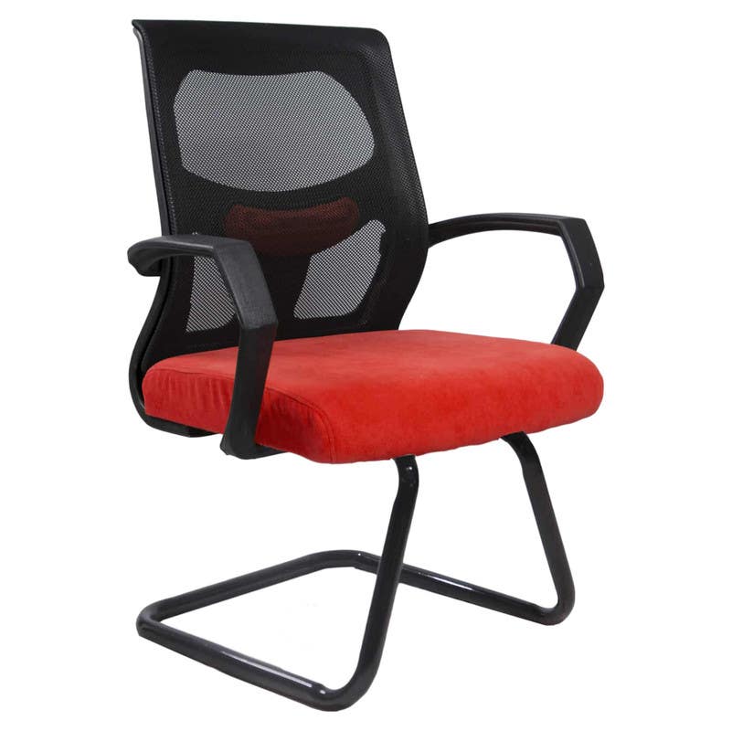 Waiting Office Chair , 50×50×80 cm - Black red