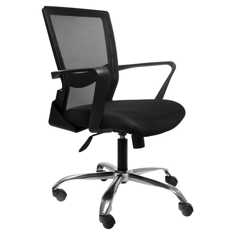 Office Chair , 50×50×80 cm - Black