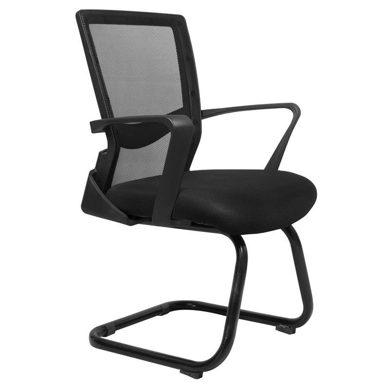 Waiting Office Chair , 50×50×80 cm - Black