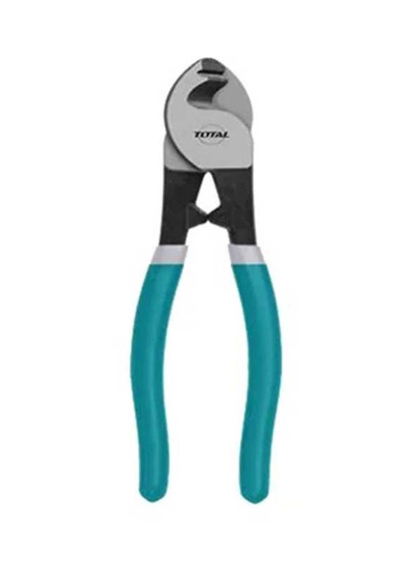 Total cable cutter, 8 cm - black turquoise