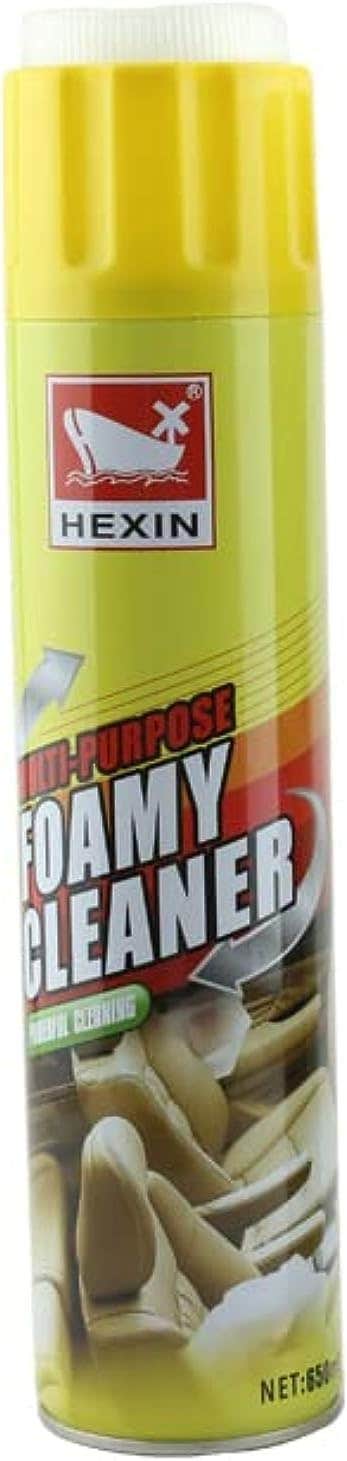 HEXIN Multi-Purpose Foamy Cleaner, 550ml - Yellow