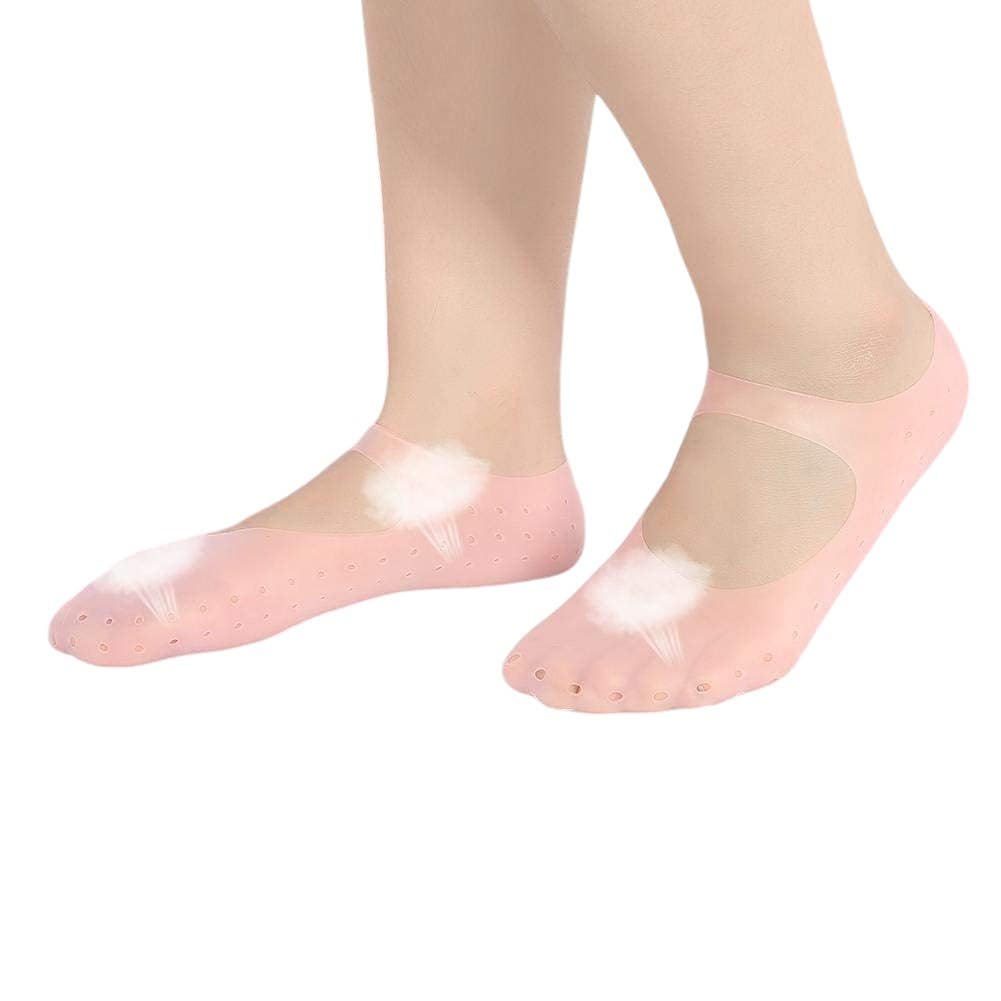 Silicone Foot Peel Mask - Pink