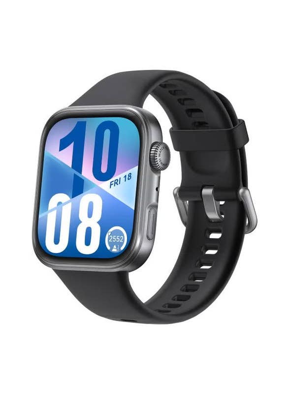 Huawei Fit 4 Smartwatch, Amoled Display, 1.82-Inch - Black