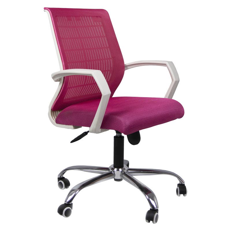 Office Chair , 50×50×80 cm - Pink