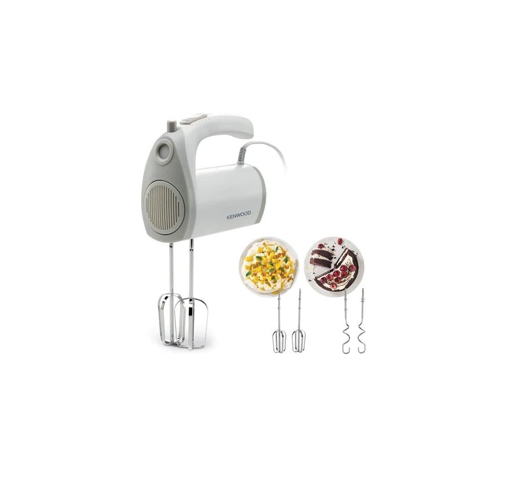 Kenwood HMP20.000WH Hand Mixer, 300 watt, 5 Speeds - White