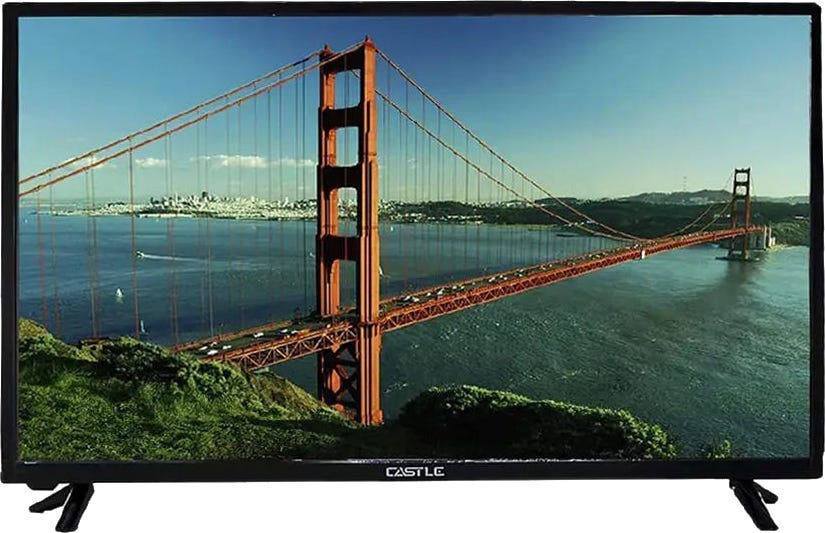 Castle AC2132S LED TV, 32 inch, HD - Black