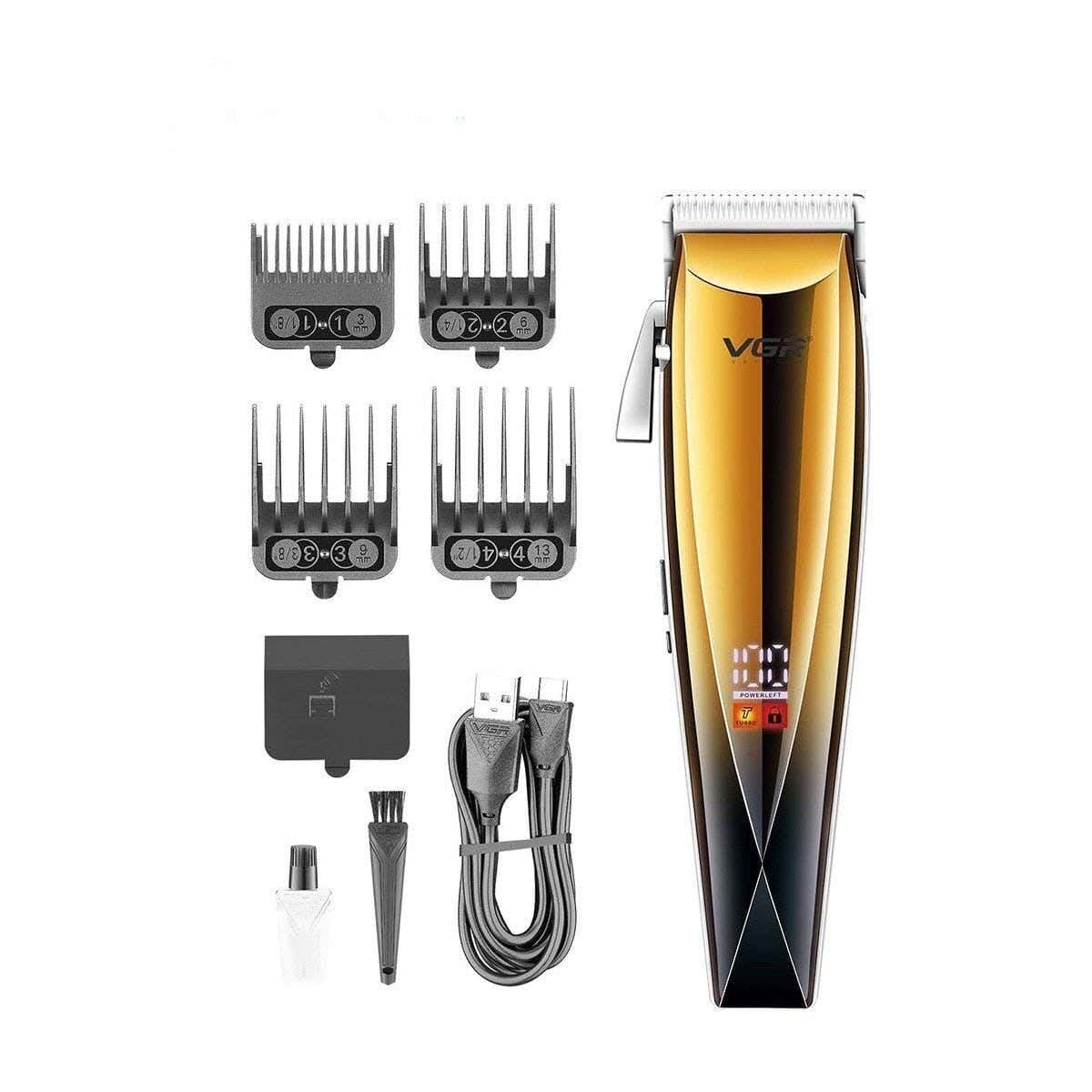 VGR v-115 Multi-Purpose Use Shaving Machine For Men - Gold Black