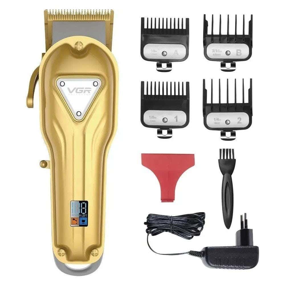 VGR V-134 Multi-Purpose Use Shaving Machine For Men - Gold